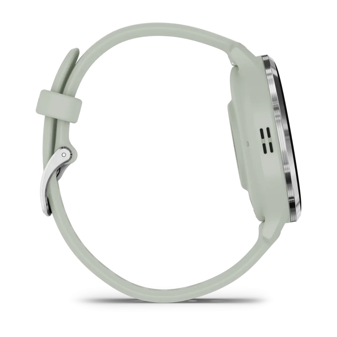* Venu 3S Silver Stainless Steel Bezel With Sage Gray Case and Silicone Band