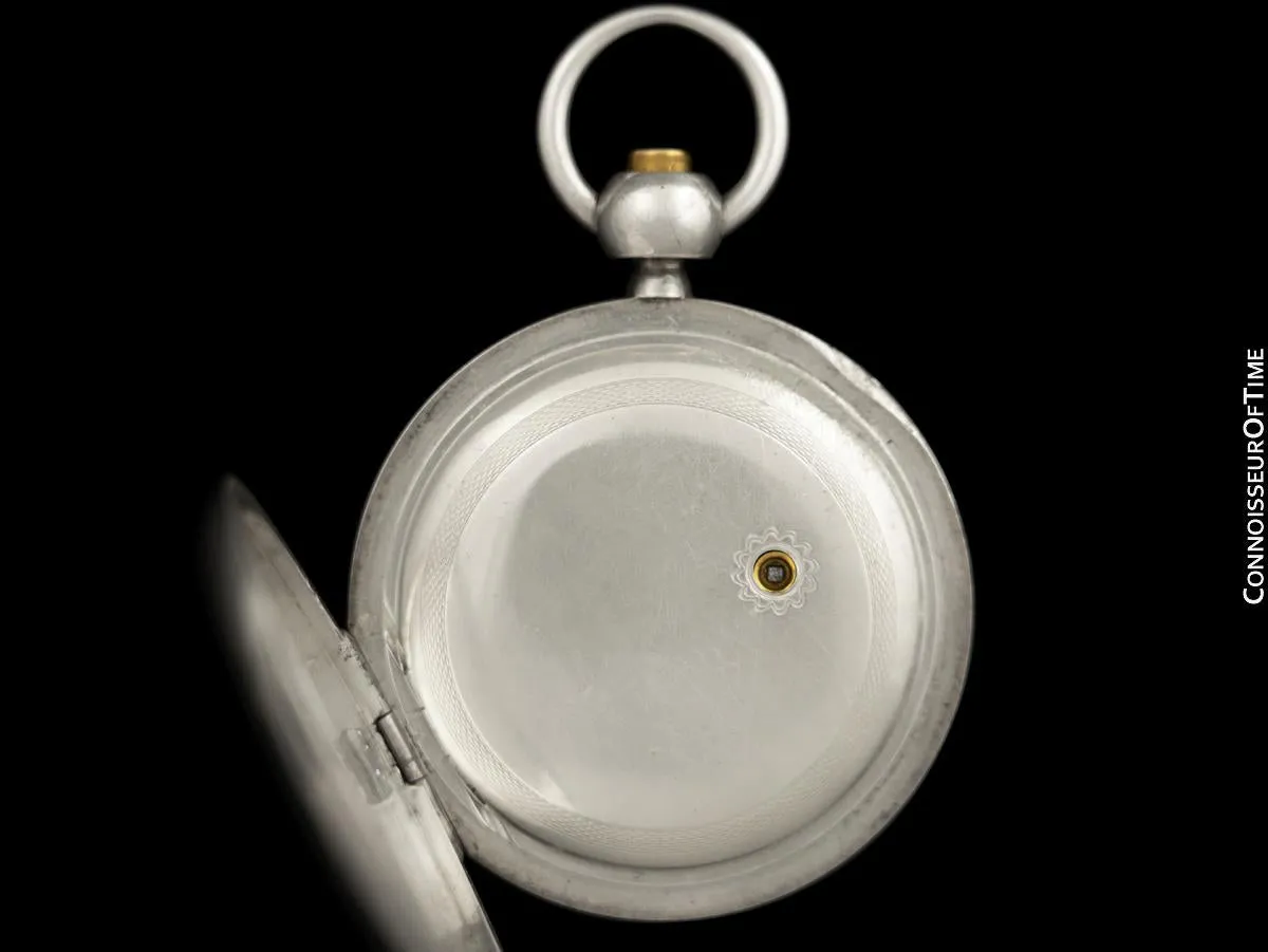 1865 American Watch Co. / Waltham CIVIL WAR 18 Size Pocket Watch - Same Model Given to Abraham Lincoln