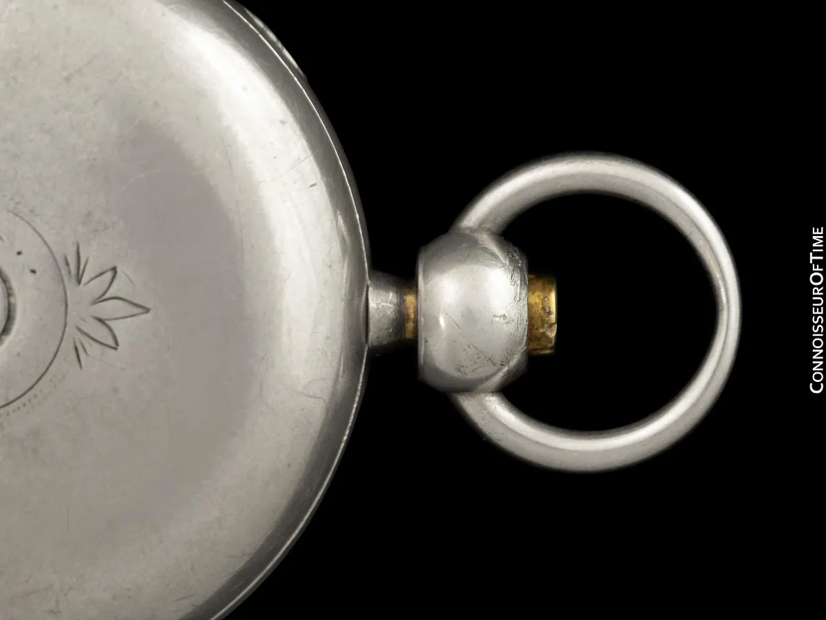 1865 American Watch Co. / Waltham CIVIL WAR 18 Size Pocket Watch - Same Model Given to Abraham Lincoln