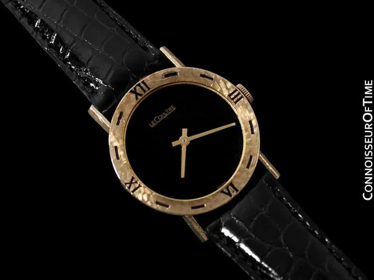 1969 Jaeger-LeCoultre Vintage Mens Midsize Unisex Watch - 10K Gold Filled
