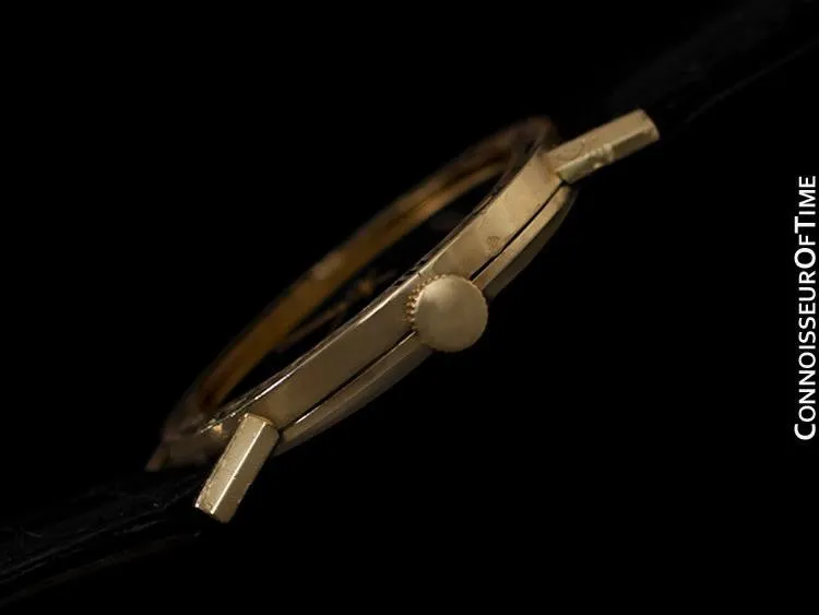 1969 Jaeger-LeCoultre Vintage Mens Midsize Unisex Watch - 10K Gold Filled