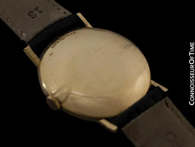 1969 Jaeger-LeCoultre Vintage Mens Midsize Unisex Watch - 10K Gold Filled