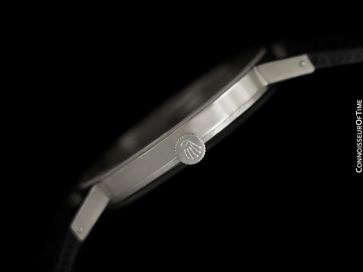 1973 Rolex Cellini Vintage Mens Handwound Ref. 3833 Watch - 18K White Gold