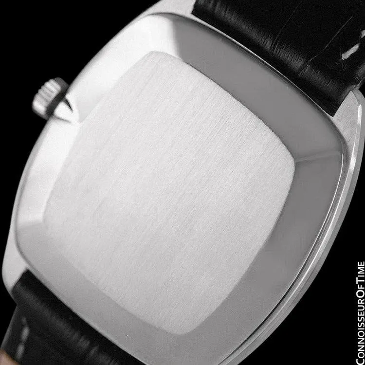 1979 Omega De Ville Vintage Mens Handwound Ultra Thin Dress Watch - Stainless Steel