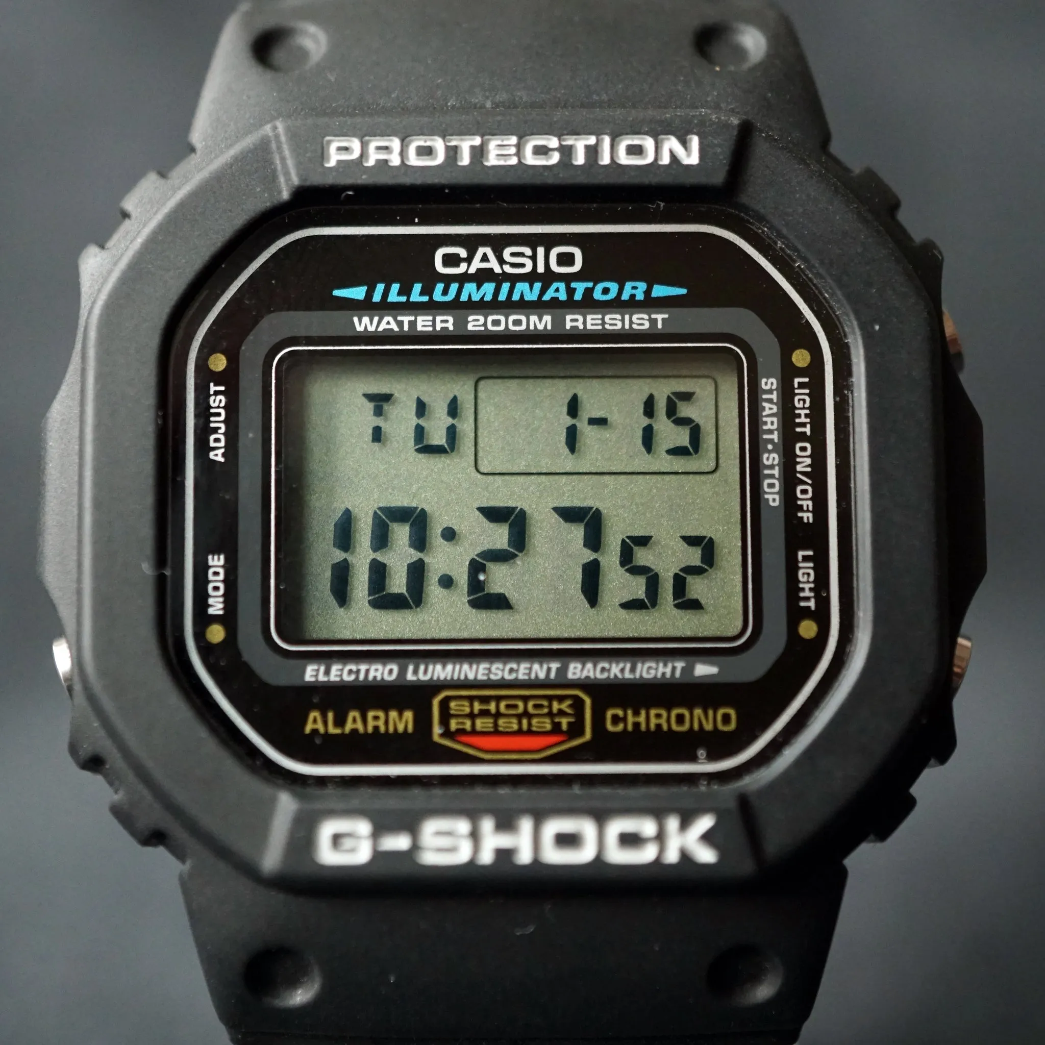 2002 U.S.MILITARY MIL-SHOCK WRIST CHRONOGRAPH / COMPUTER