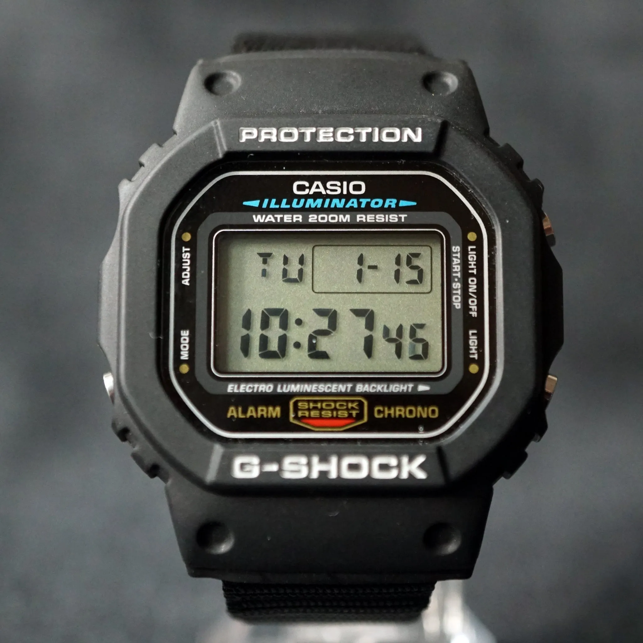 2002 U.S.MILITARY MIL-SHOCK WRIST CHRONOGRAPH / COMPUTER
