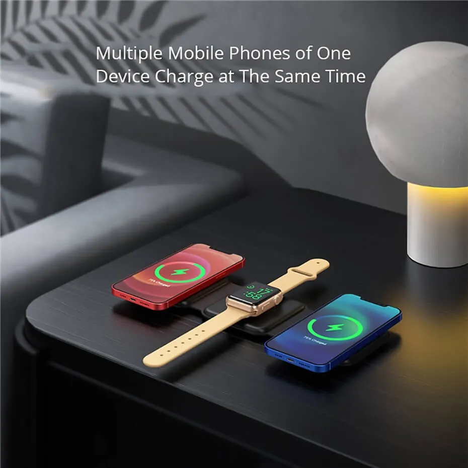 3-in-1 Magnetic Foldable Wireless Charger™