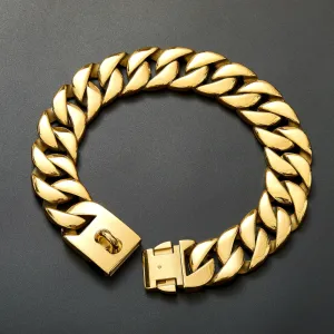 32mm Width Premium Quality  Stainless Steel Unisex Necklace
