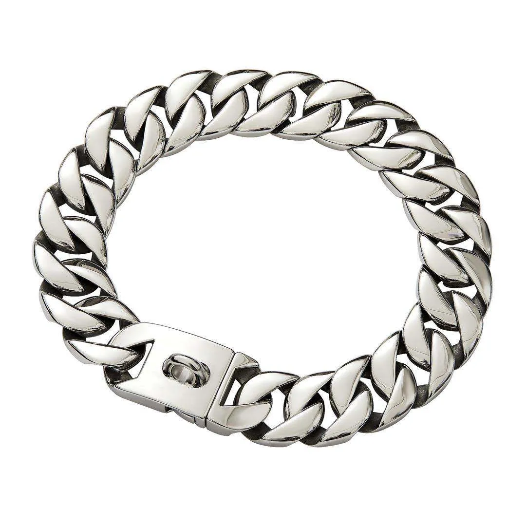 32mm Width Premium Quality  Stainless Steel Unisex Necklace