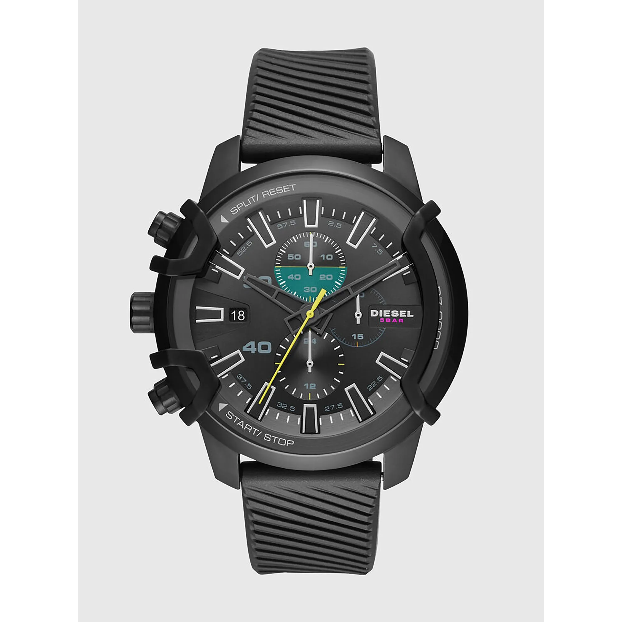 ANALOG WATCH SS PLASTIC STRAP