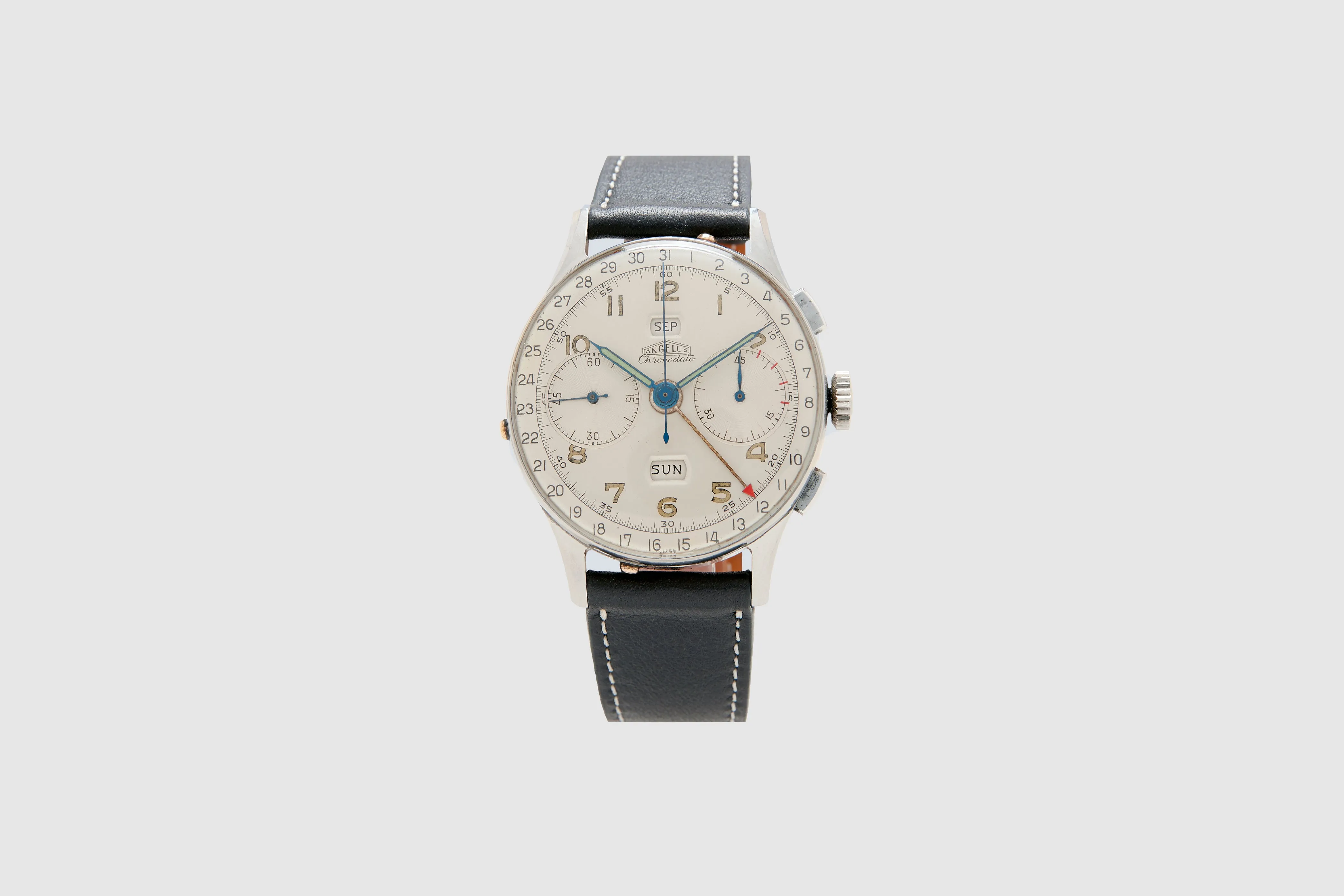 Angelus Chronodato Triple Date Chronograph