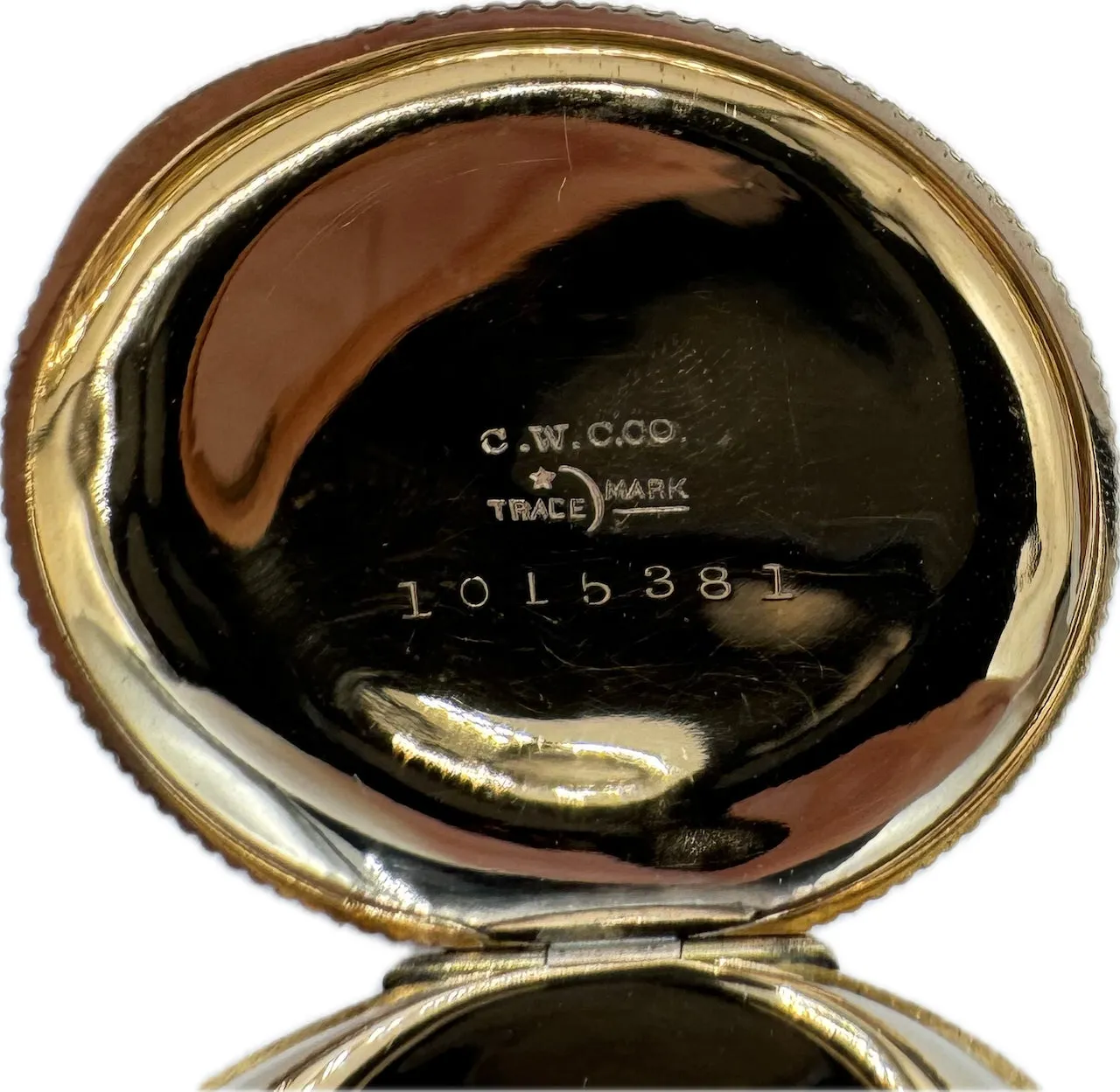 Antique 0S Elgin Multicolor Hunter Pocket Watch 223 Tricolor Gold Filled