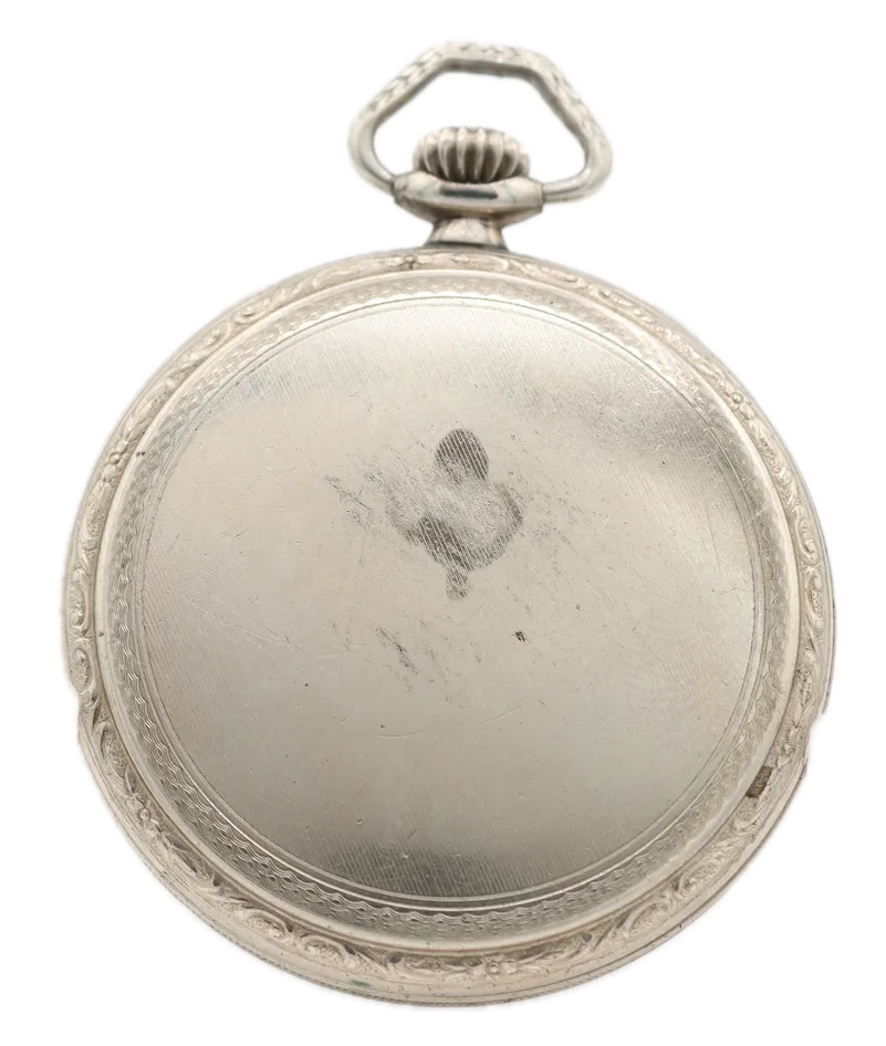 Antique 12s Elgin G.M. Wheeler 17 Jewel Mechanical Pocket Watch 347 NickelUSA