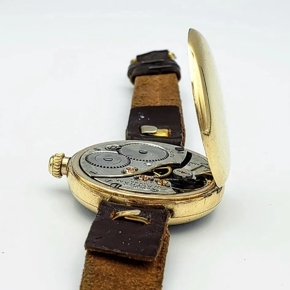 Antique 1903 WALTHAM Trench Watch Grade 115 Size 0 15 Jewels Wristwatch