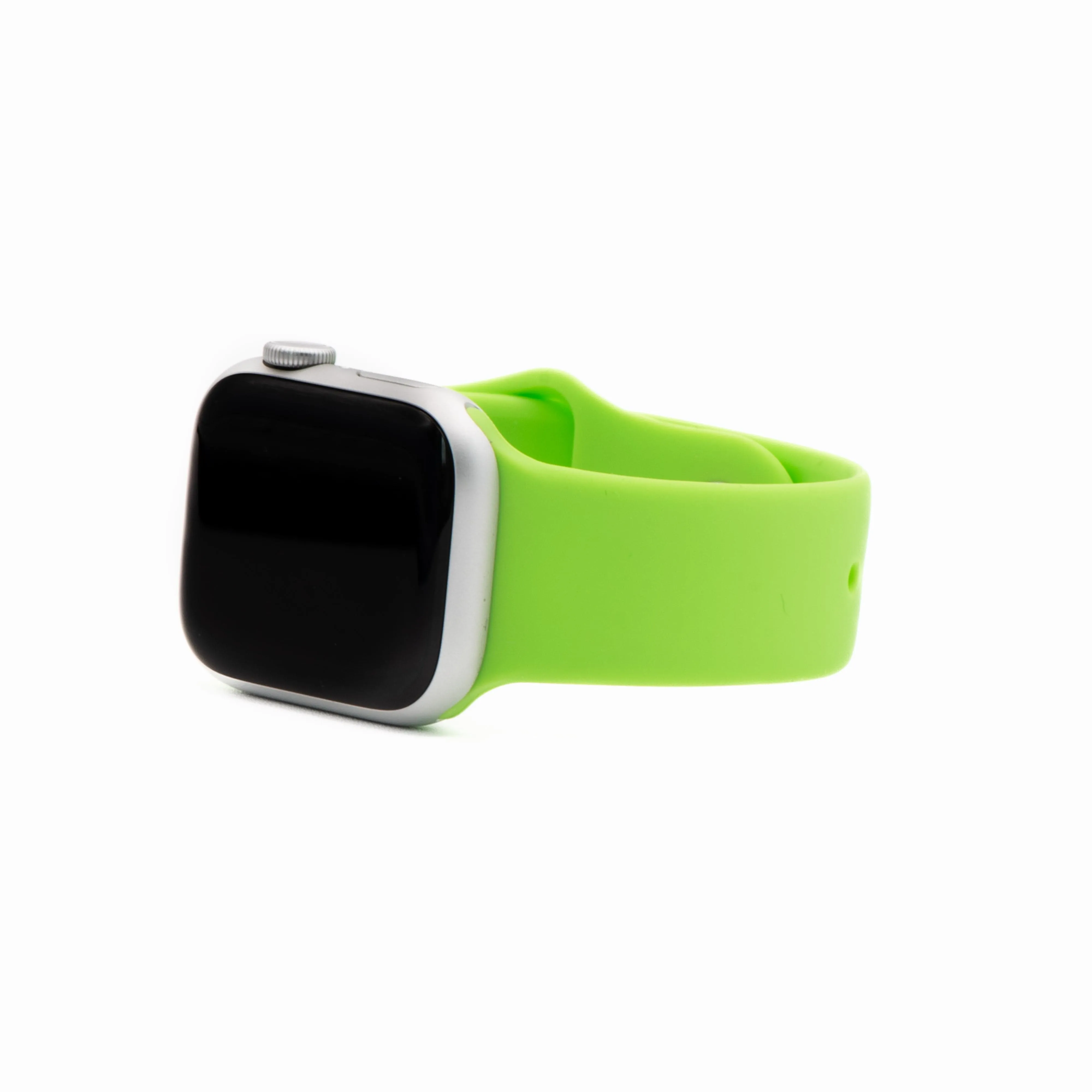Apple Band Silicone Solid - Lime Green
