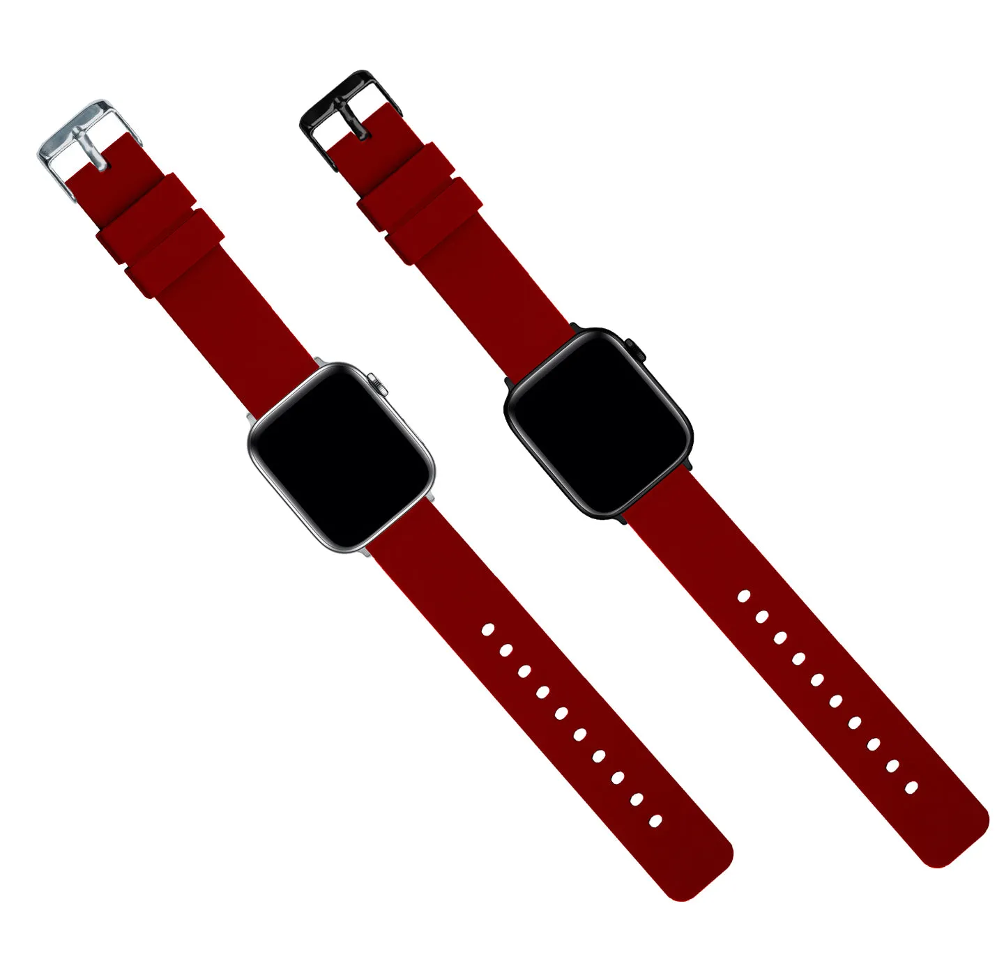 Apple Silicone Crimson Watch Band