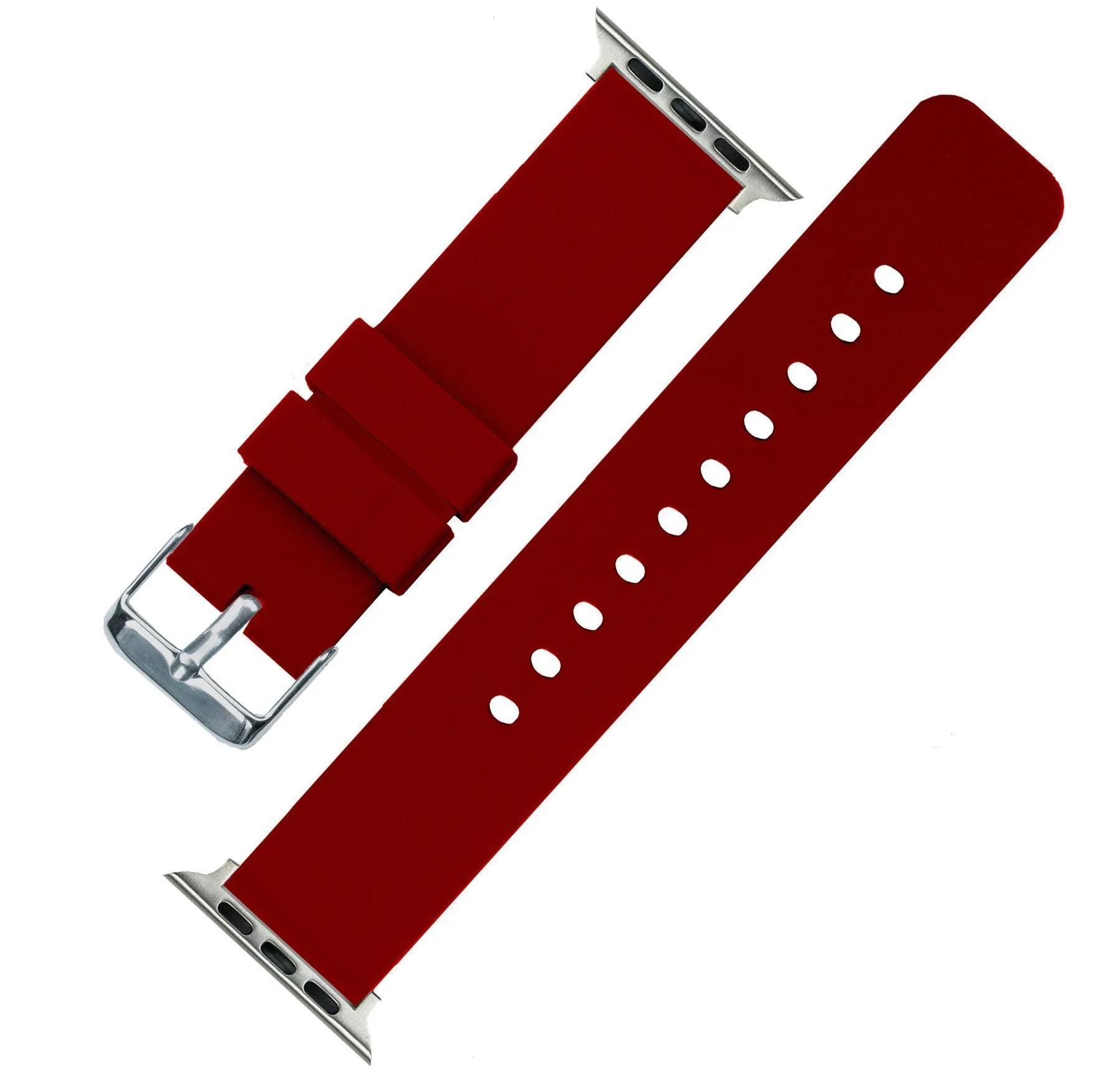 Apple Silicone Crimson Watch Band