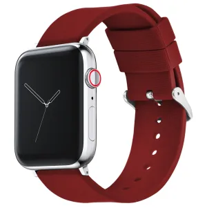 Apple Silicone Crimson Watch Band