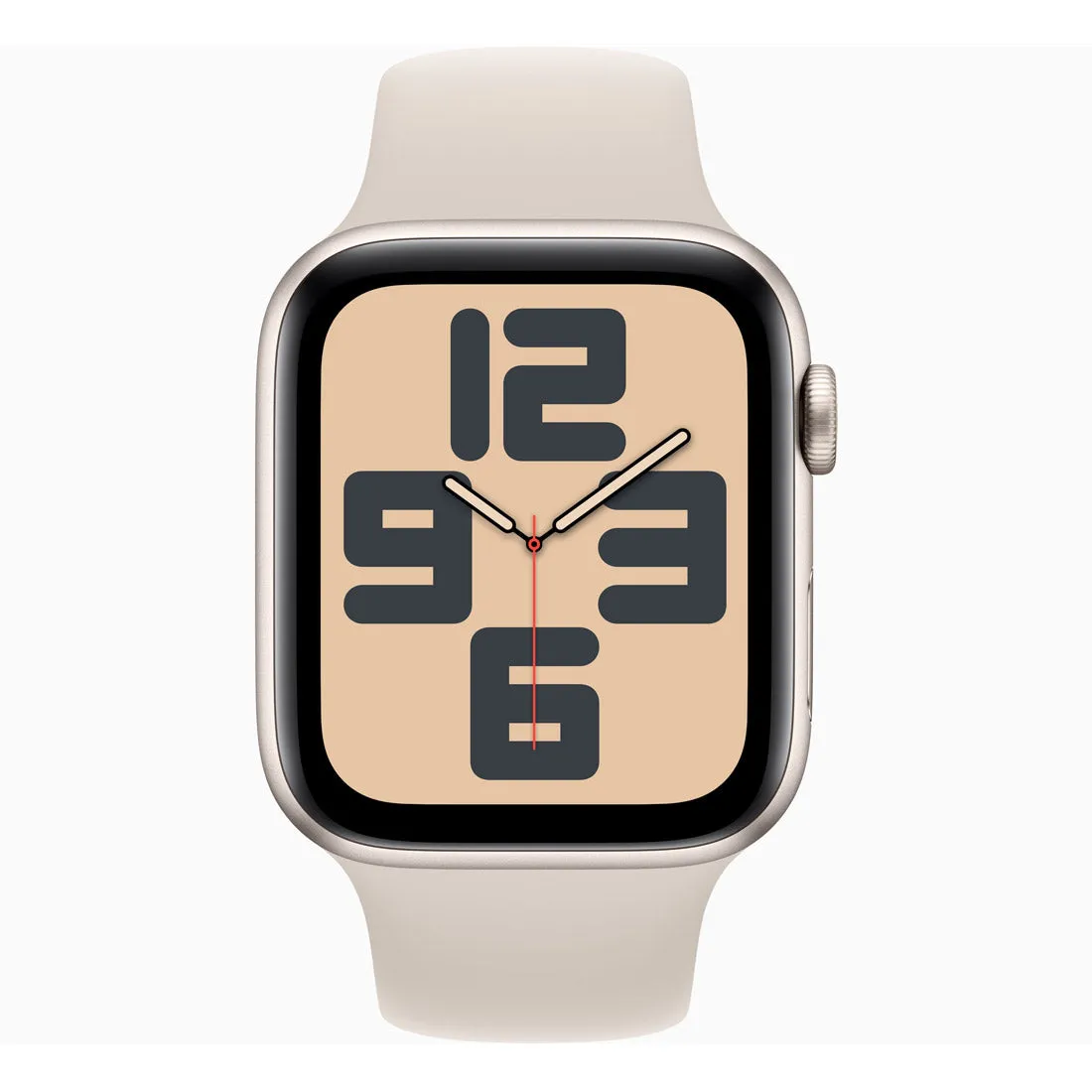 Apple Watch SE 2nd Gen 40mm Aluminium Case GPS   Cellular Sport Band - Starlight - AU Version