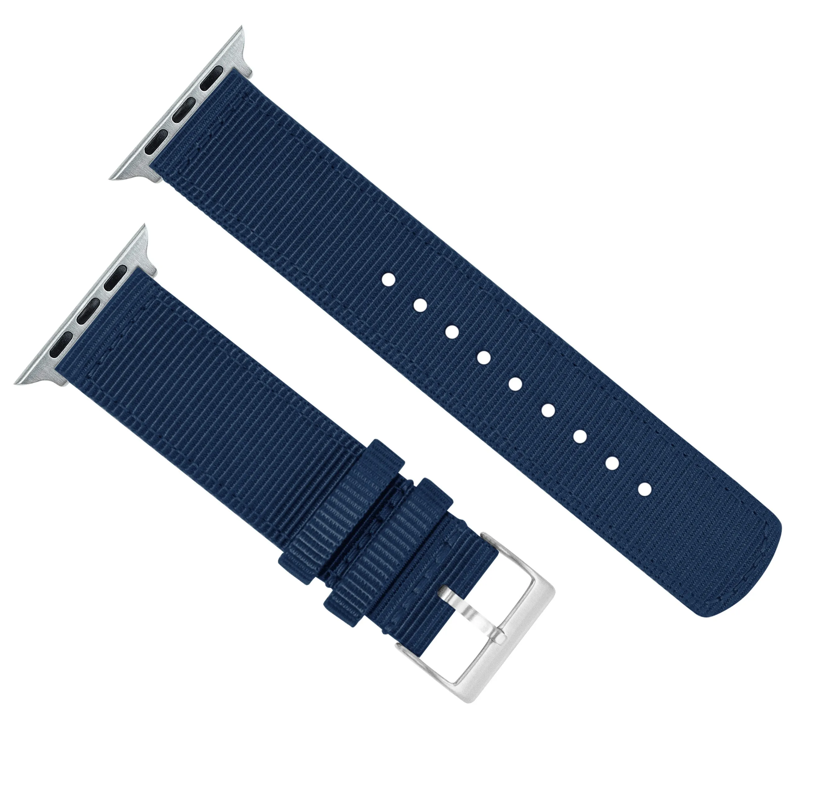 Apple Watch Two Piece NATO® style Navy Blue Watch Band