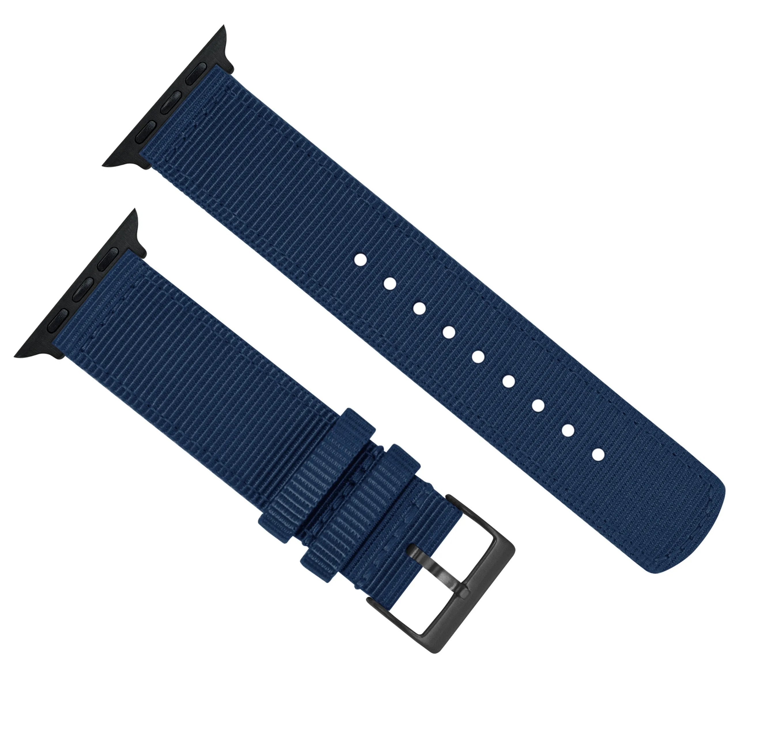 Apple Watch Two Piece NATO® style Navy Blue Watch Band