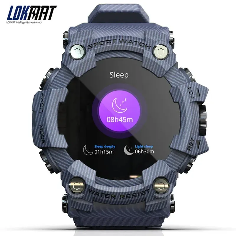 ATTACK Full Touch Screen Fitness Tracker Smart Watch Men Heart Rate Monitor Blood Pressure Smartwatch for Android Ios