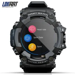 ATTACK Full Touch Screen Fitness Tracker Smart Watch Men Heart Rate Monitor Blood Pressure Smartwatch for Android Ios