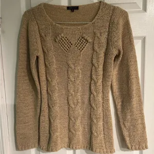 BCBGMaxAzria Cable Knit Sweater Women’s Size Large