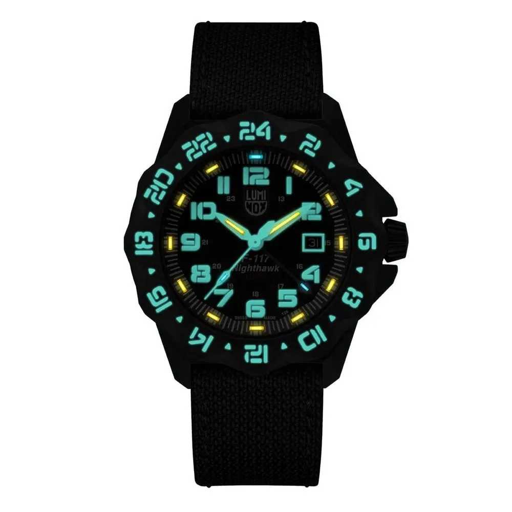 Black Fabric Watch
