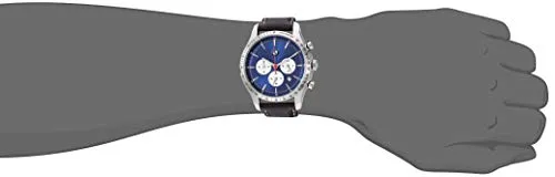 BMW Men BMW Leather Watch, Color: Brown (Model: BMW7000)
