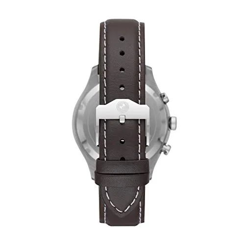 BMW Men BMW Leather Watch, Color: Brown (Model: BMW7000)
