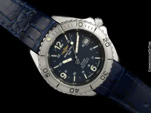 Breitling Aeromarine Shark Mens Diver Automatic Watch, Stainless Steel - A17605