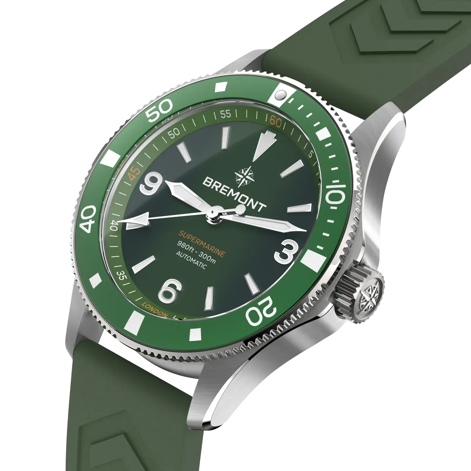 Bremont Supermarine 300M SM40-ND-SS-GN-R-S