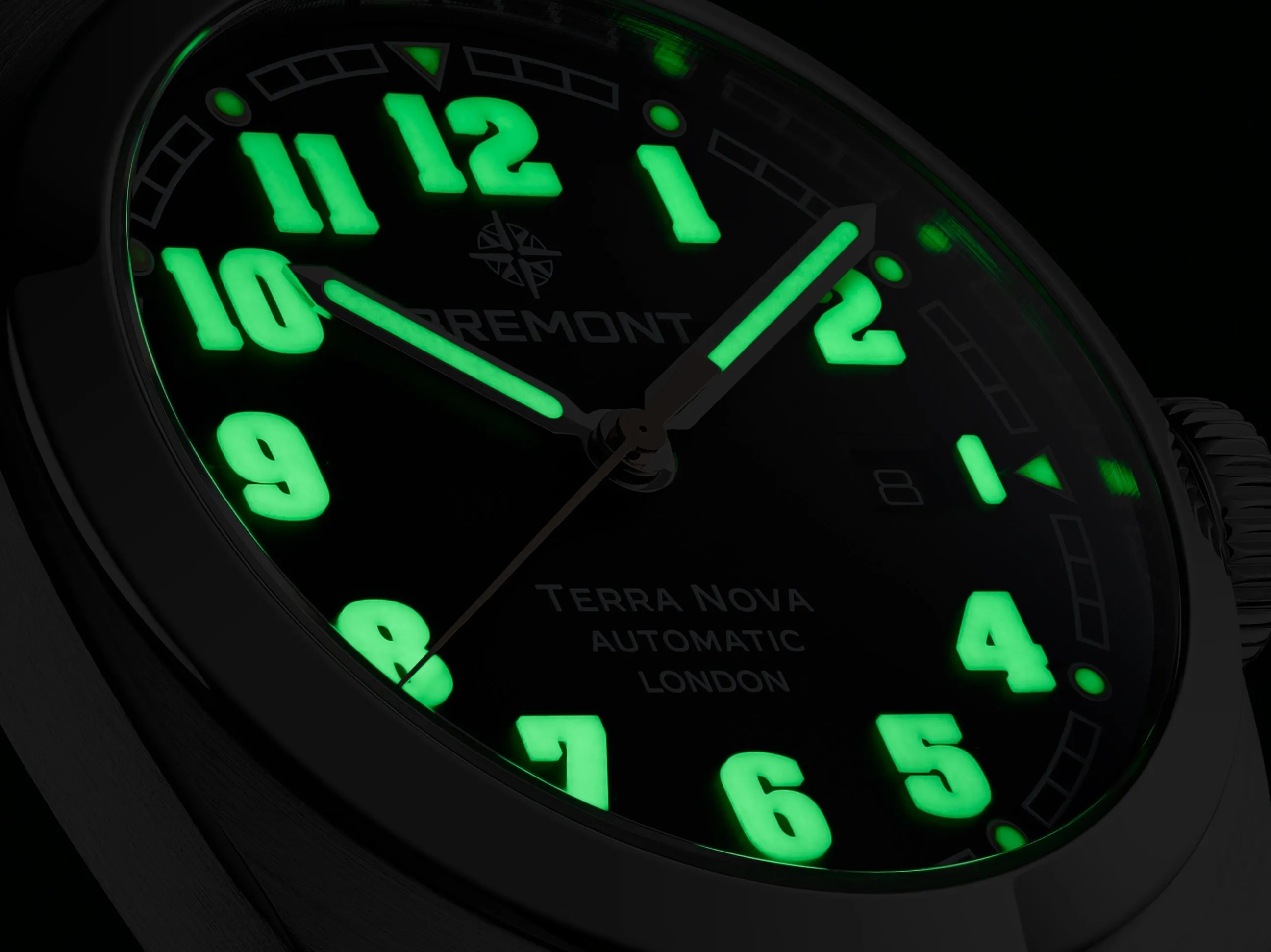 Bremont Terra Nova 40.5mm Date TN40-DT-SS-BK-L-S