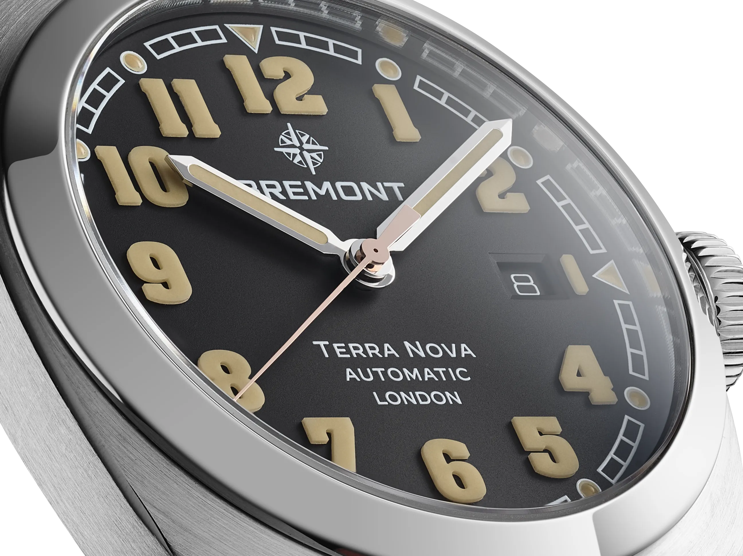 Bremont Terra Nova 40.5mm Date TN40-DT-SS-BK-L-S