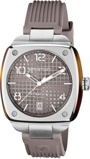Briston Streamliner Urban HMS Auto Grey Taupe Watch