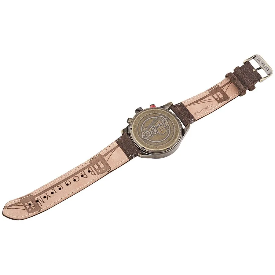 Brooklyn Watch Co. Stuyvesant Quartz Black Dial Men's Watch BW-8128-CQ-014-BRW