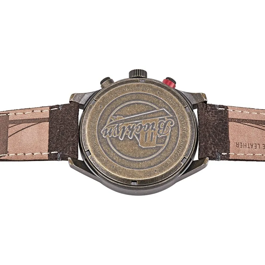 Brooklyn Watch Co. Stuyvesant Quartz Black Dial Men's Watch BW-8128-CQ-014-BRW