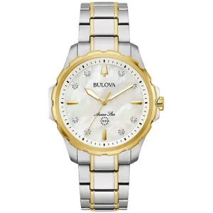 Bulova Stainless Steel Performance Ladies Watch