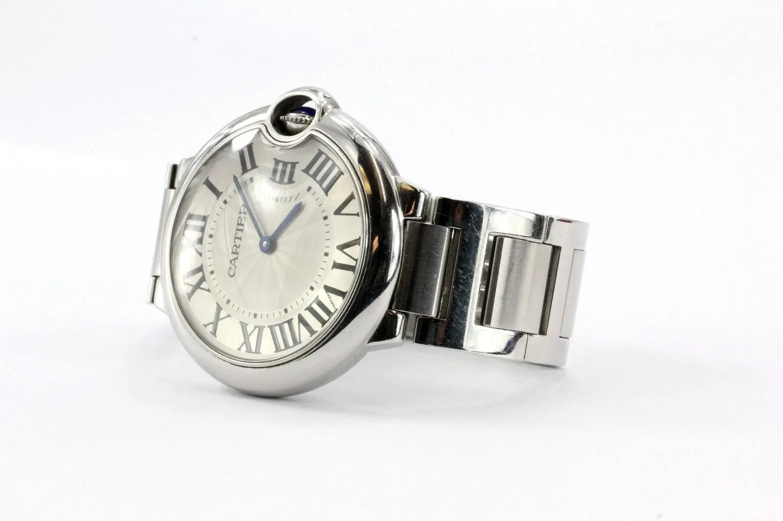 Cartier Ballon Bleu medium midsize Wrist Watch model W69011Z4 3005 Unisex