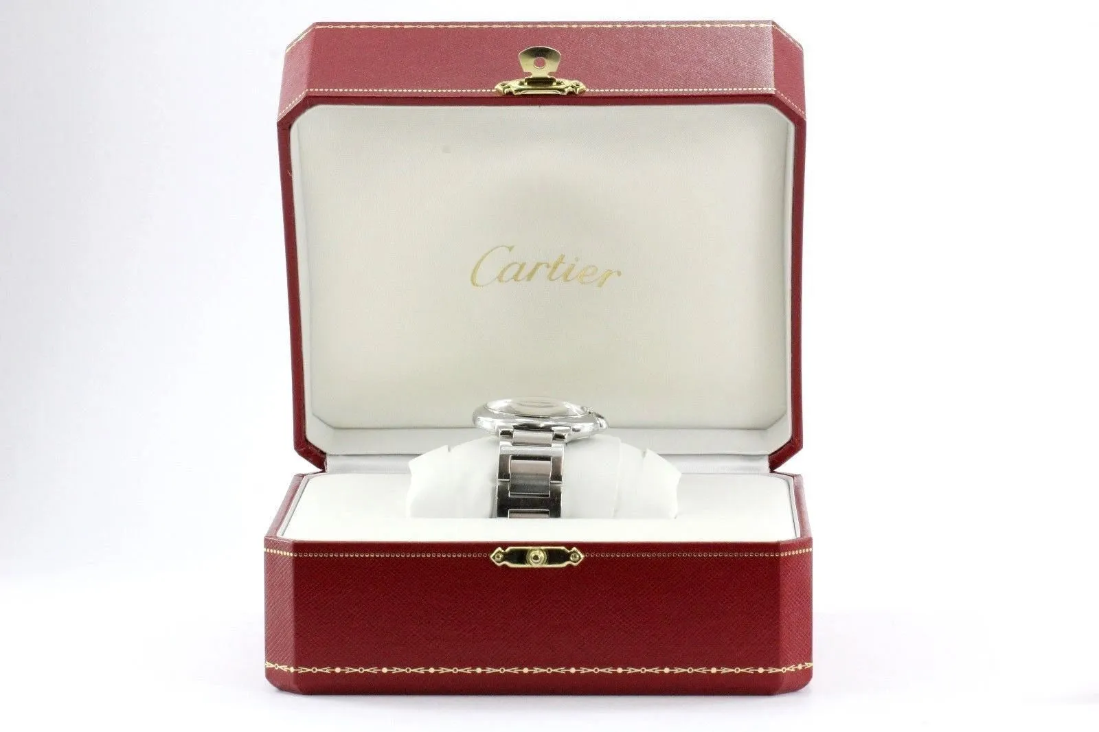 Cartier Ballon Bleu medium midsize Wrist Watch model W69011Z4 3005 Unisex