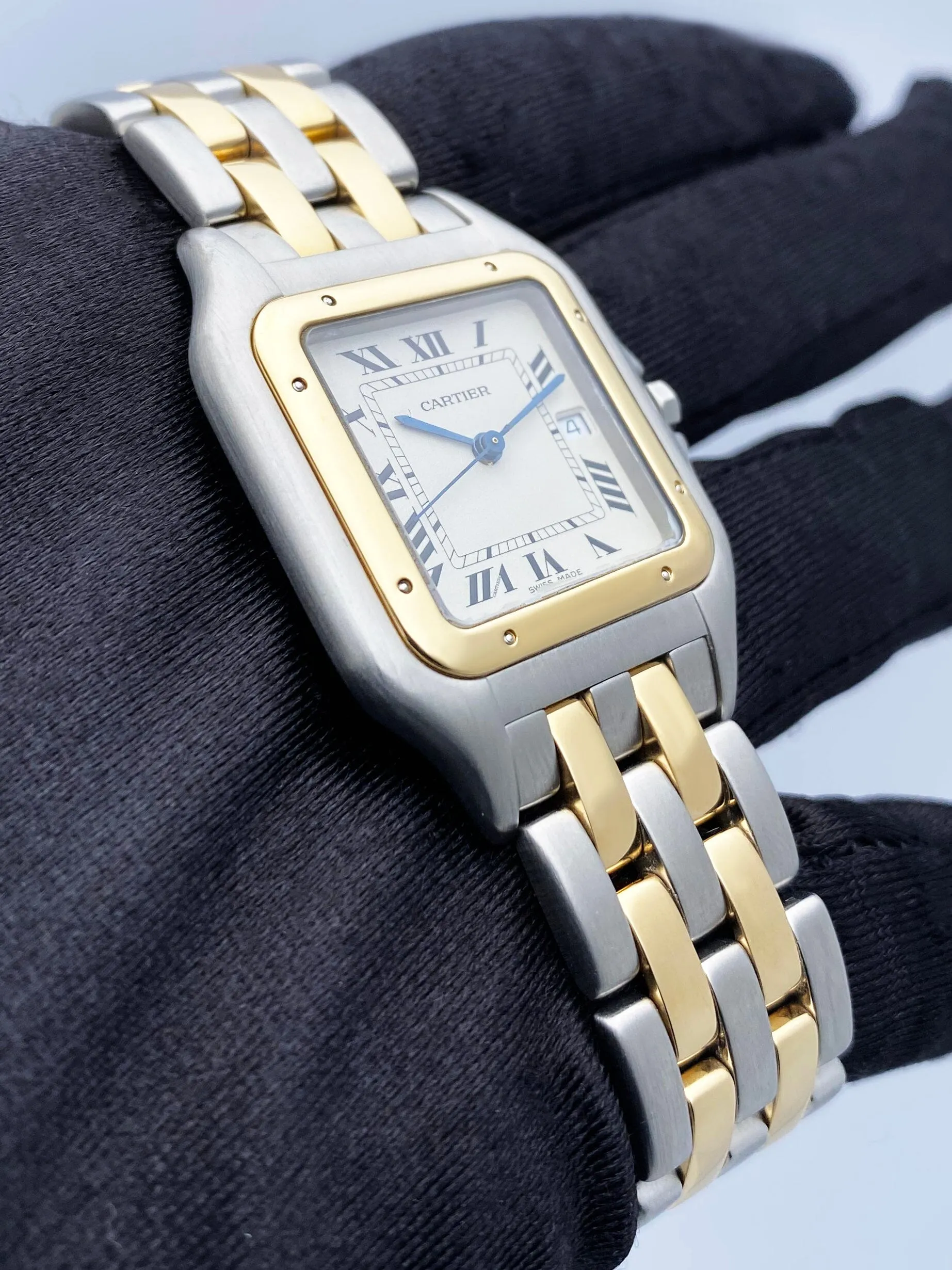 Cartier Panthere Jumbo 187957 Two Tone Mens Watch