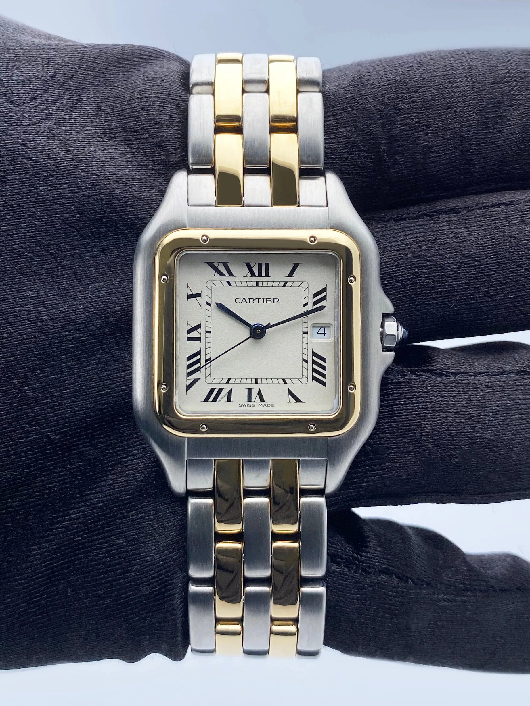 Cartier Panthere Jumbo 187957 Two Tone Mens Watch