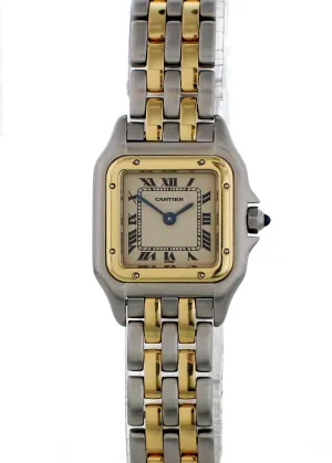 Cartier Panthere Two Tone Ladies Watch
