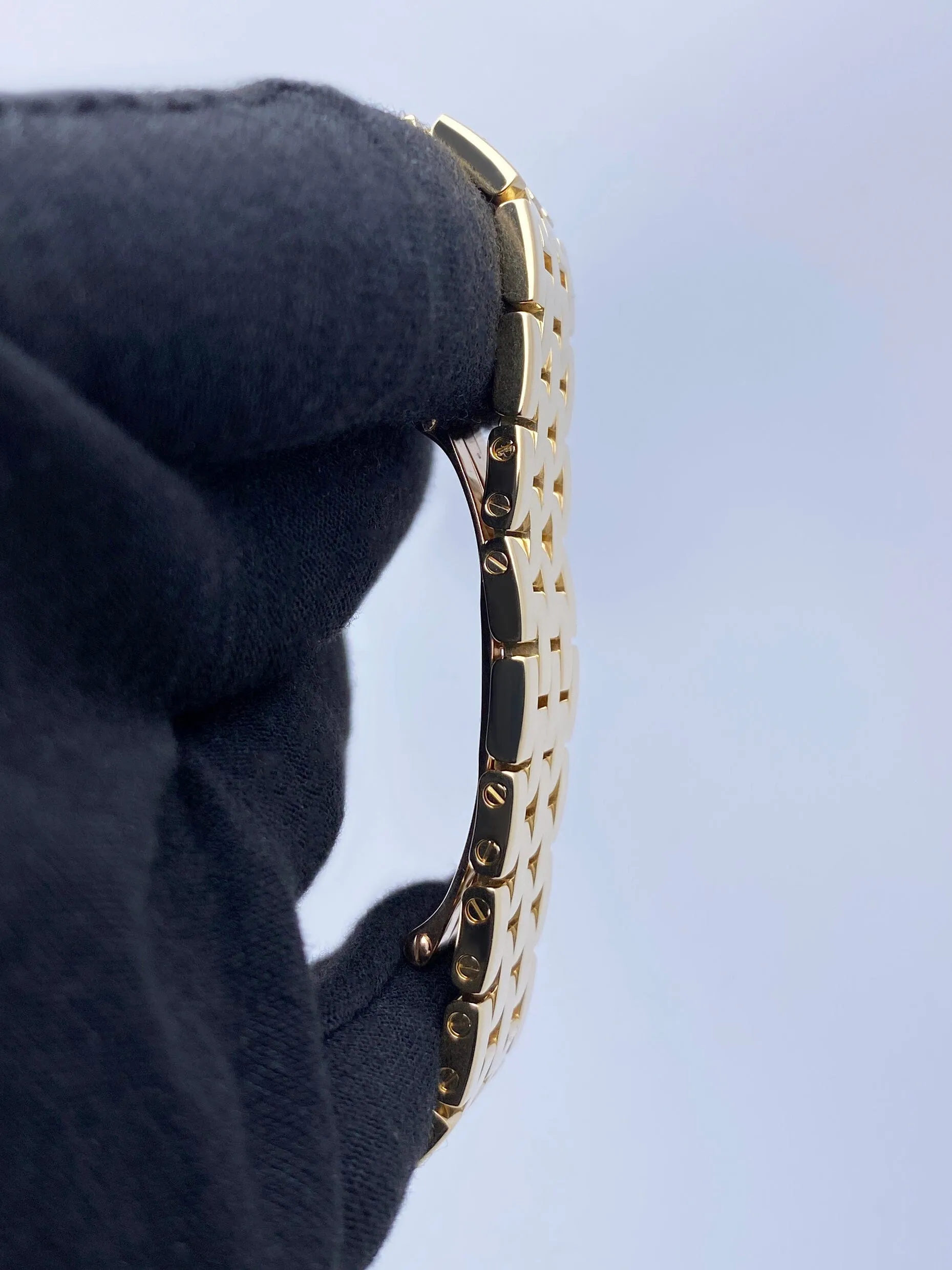 Cartier Santos Demoiselle W25062X9 18K Yellow Gold Ladies Watch