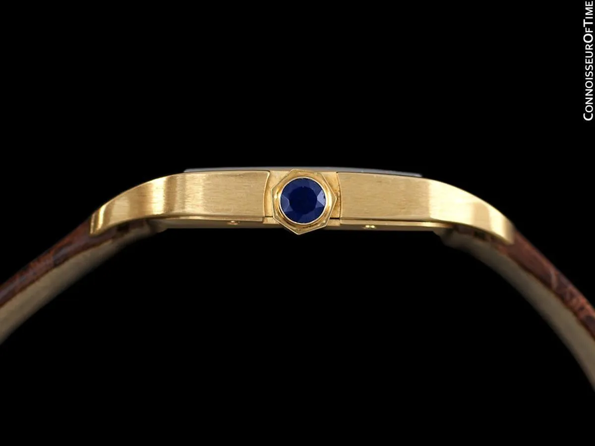 Cartier Santos Dumont Midsize Mens / Ladies Watch - 18K Gold - W2009351