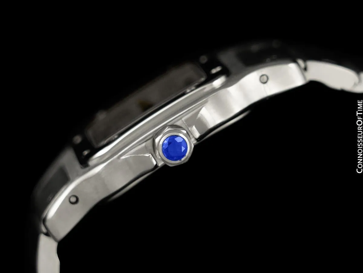 Cartier Santos Galbee Ladies Quartz Bracelet Watch - Stainless Steel