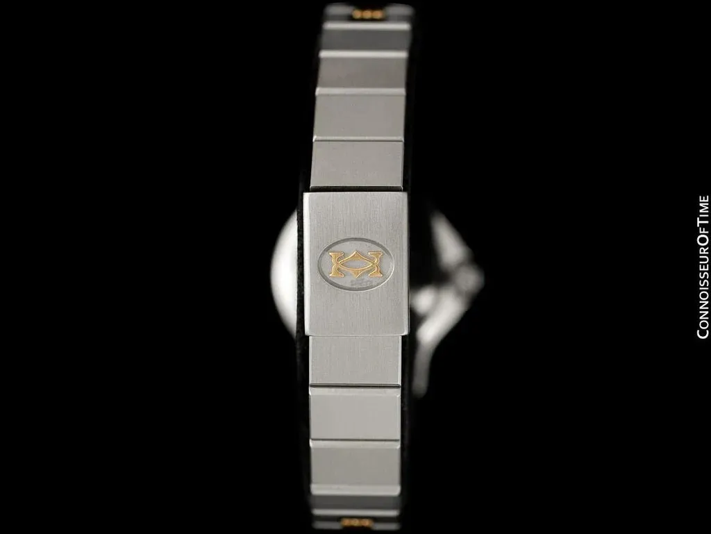 Cartier Santos Octagon Ladies Watch, Automatic - Stainless Steel & 18K Gold