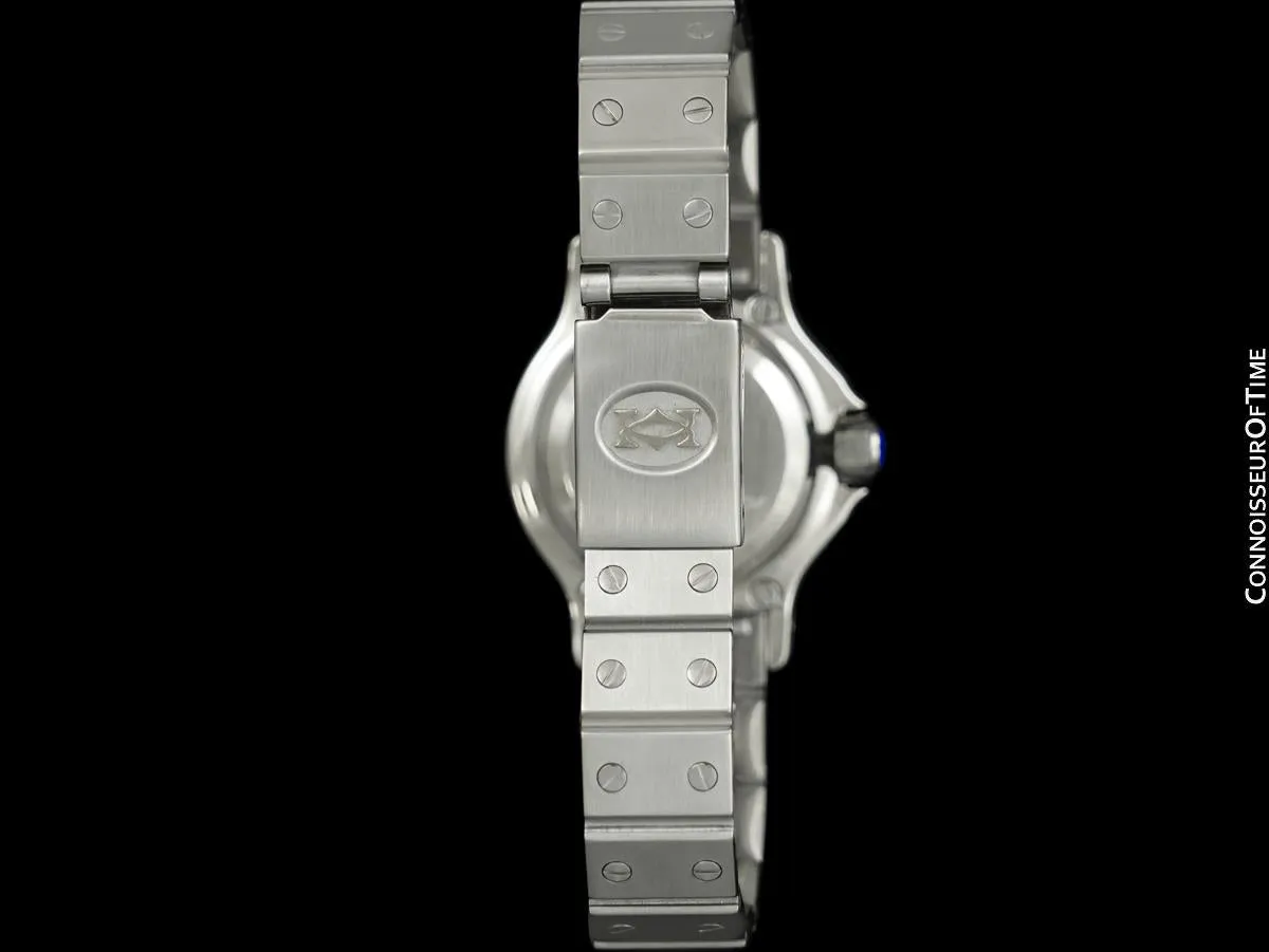 Cartier Santos Octagon Ladies Watch, Automatic - Stainless Steel