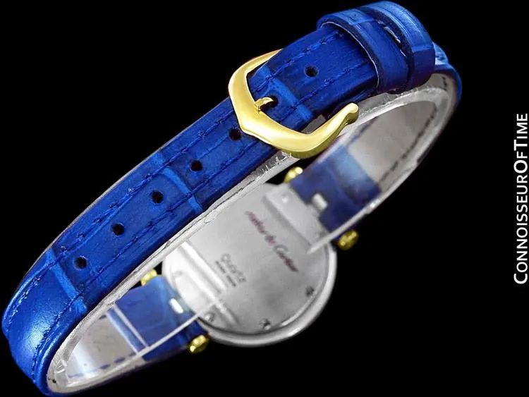 Cartier Santos Vendome Ladies Quartz Watch - Stainless Steel & 18K Gold